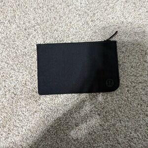 lululemon athletica Black Zippered Pouch
